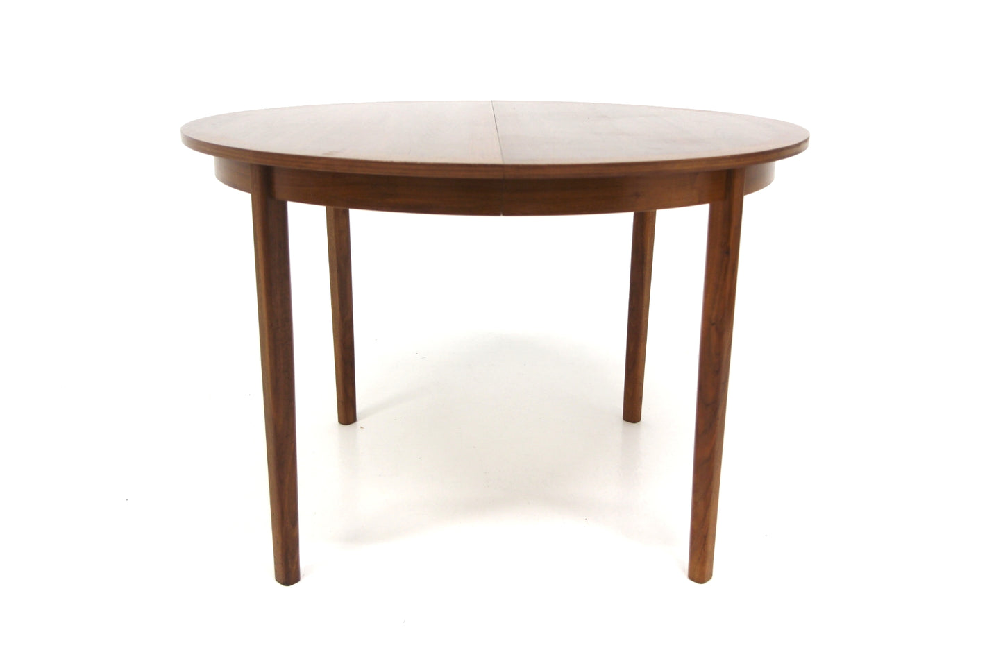 Tavolo rotondo design svedese vintage anni 60 [sw27397] misure L.110+59 H.74
