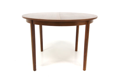 Tavolo rotondo design svedese vintage anni 60 [sw27397] misure L.110+59 H.74