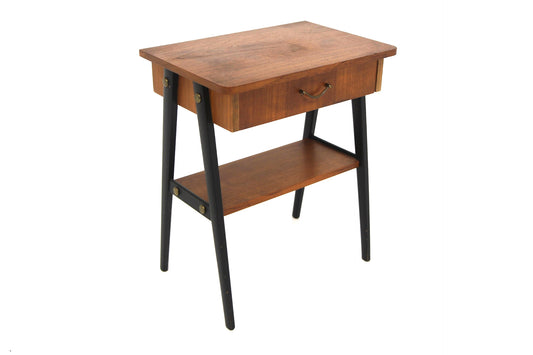 Comodino design svedese vintage anni 60 [sw27399] misure L.45 H.54 P.30