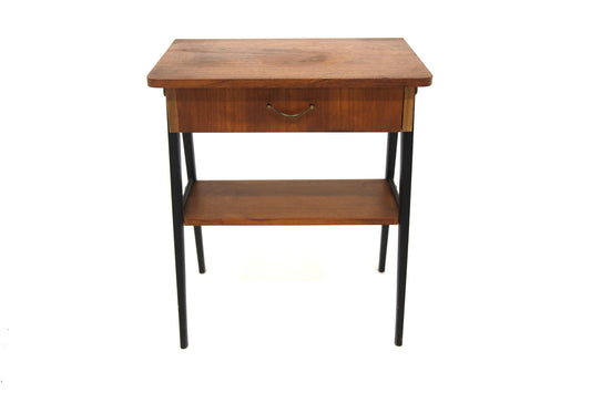 Comodino design svedese vintage anni 60 [sw27399] misure L.45 H.54 P.30
