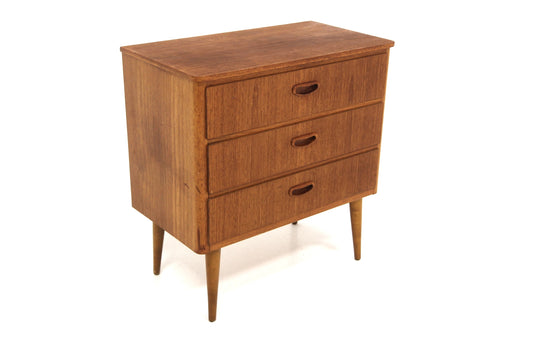 Cassettiera design svedese vintage anni 50 [sw27407] misure L.61 H.62 P.33