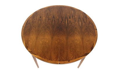 Tavolo rotondo design svedese vintage anni 60 [sw27411] misure L.115+49+49 H.73