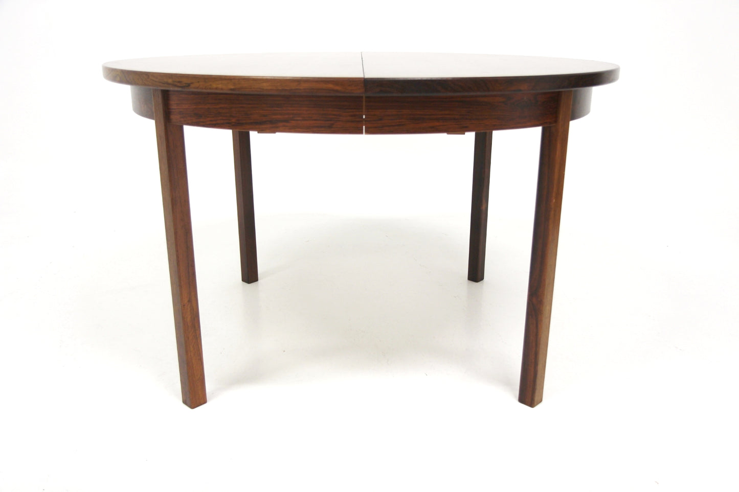 Tavolo rotondo design svedese vintage anni 60 [sw27414] misure L.120+46+46 H.73