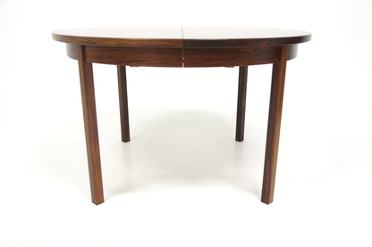 Tavolo rotondo design svedese vintage anni 60 [sw27414] misure L.120+46+46 H.73