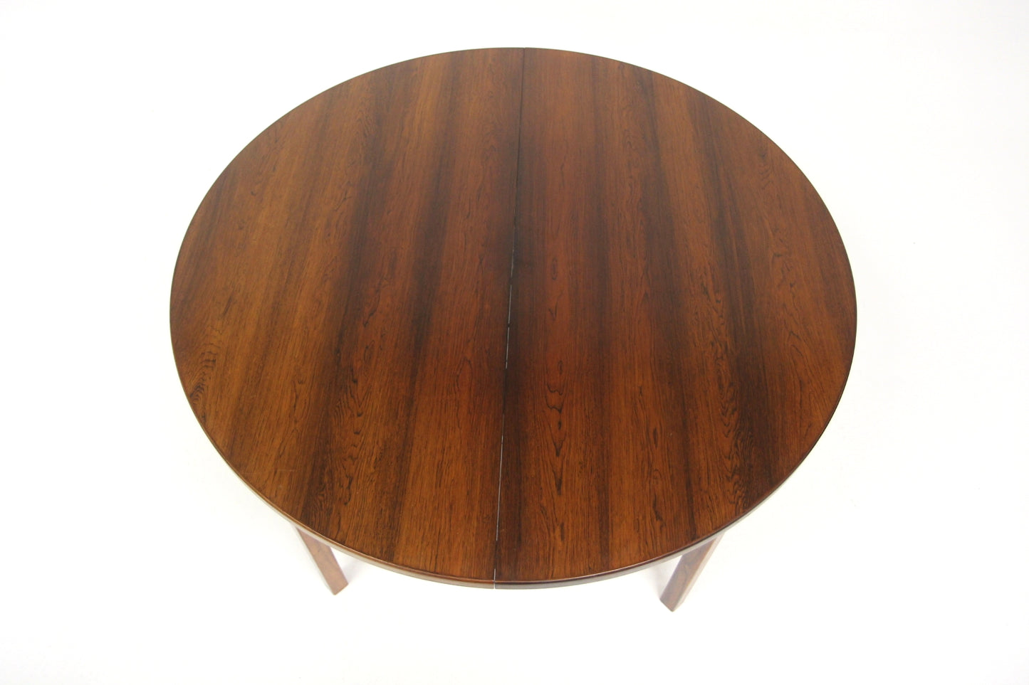 Tavolo rotondo design svedese vintage anni 60 [sw27414] misure L.120+46+46 H.73