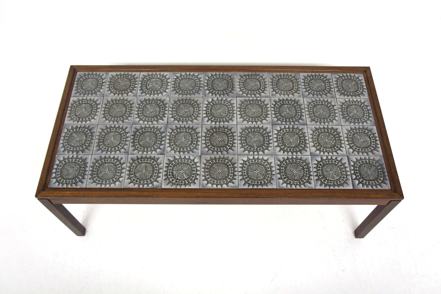 Tavolino design svedese vintage anni 50 [sw27436] misure L.145 H.51 P.69
