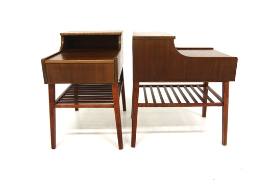 Comodini design svedese vintage anni 60 [sw27453] misure L.36 H.56 P.50