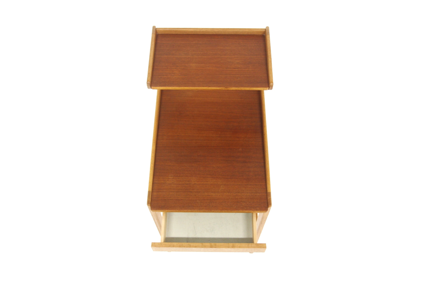 Comodino "Carioca" Eyvind Beckman design svedese vintage anni 60 [sw27455] misure L.38 H.77 P.55