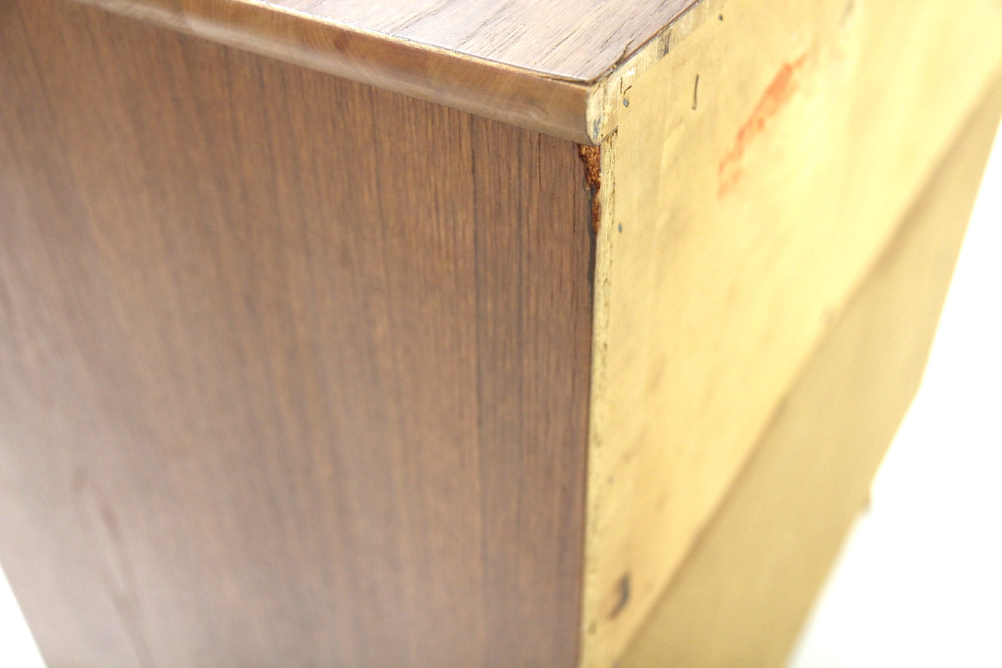 Scrittoio tondo design svedese vintage anni 50 [sw27472] misure L.90 H.97 P.45