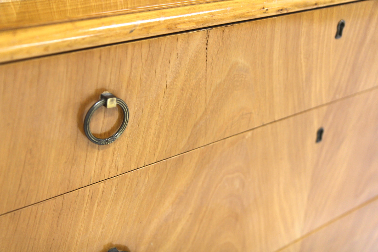 Scrittoio design svedese vintage anni 50 [sw27476] misure L.90 H.108 P.43