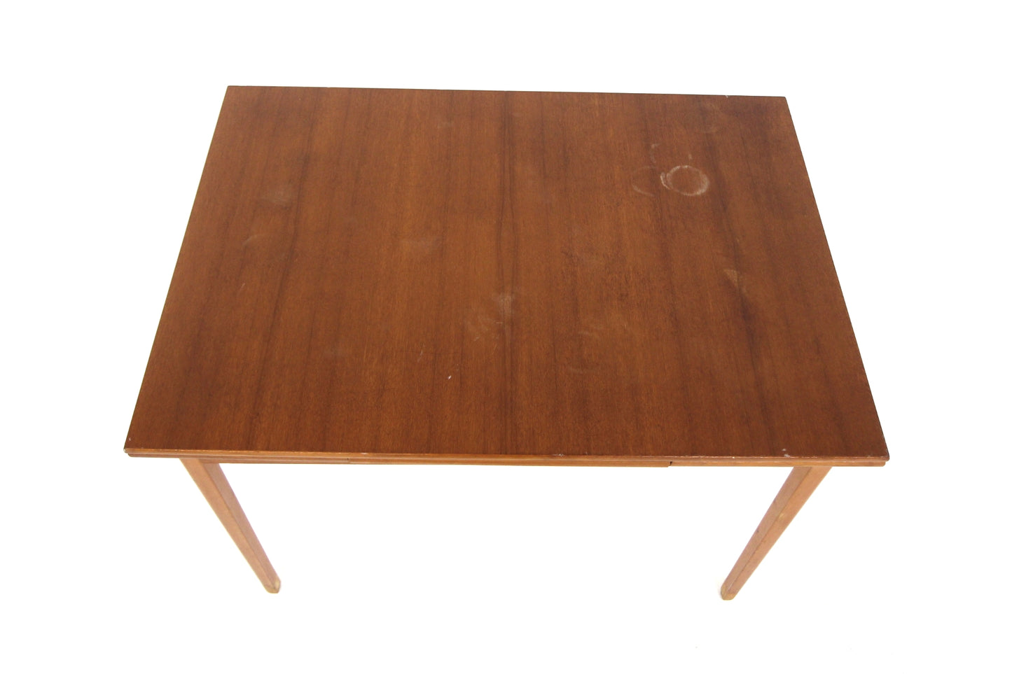 Tavolo rettangolare design svedese vintage anni 50 [sw27489] misure L.110+32+32 H.74 P.80