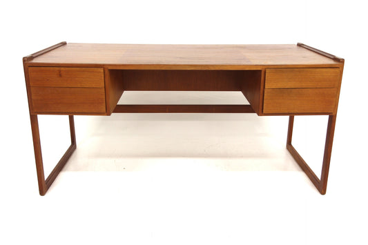 Scrivania design svedese vintage anni 50 [sw27491] misure L.150 H.73 P.76