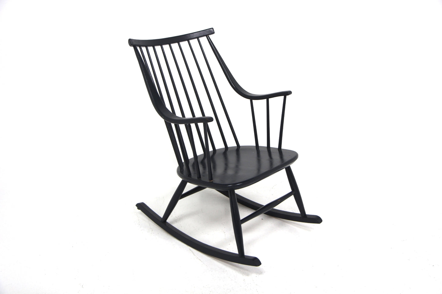 Sedia a dondolo "Grandessa" Lena Larsson design danese vintage anni 60 [sw27493] misure L.58 H.88 P.80
