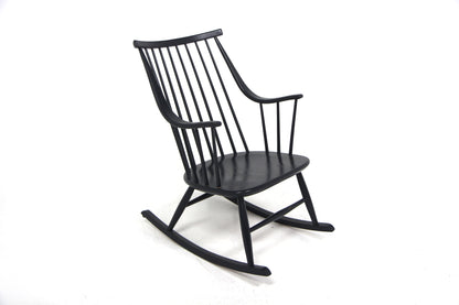 Sedia a dondolo "Grandessa" Lena Larsson design danese vintage anni 60 [sw27493] misure L.58 H.88 P.80