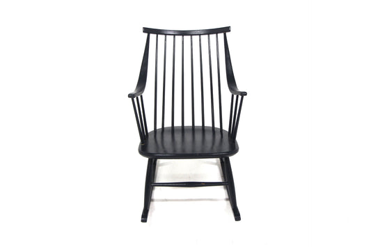 Sedia a dondolo "Grandessa" Lena Larsson design danese vintage anni 60 [sw27493] misure L.58 H.88 P.80