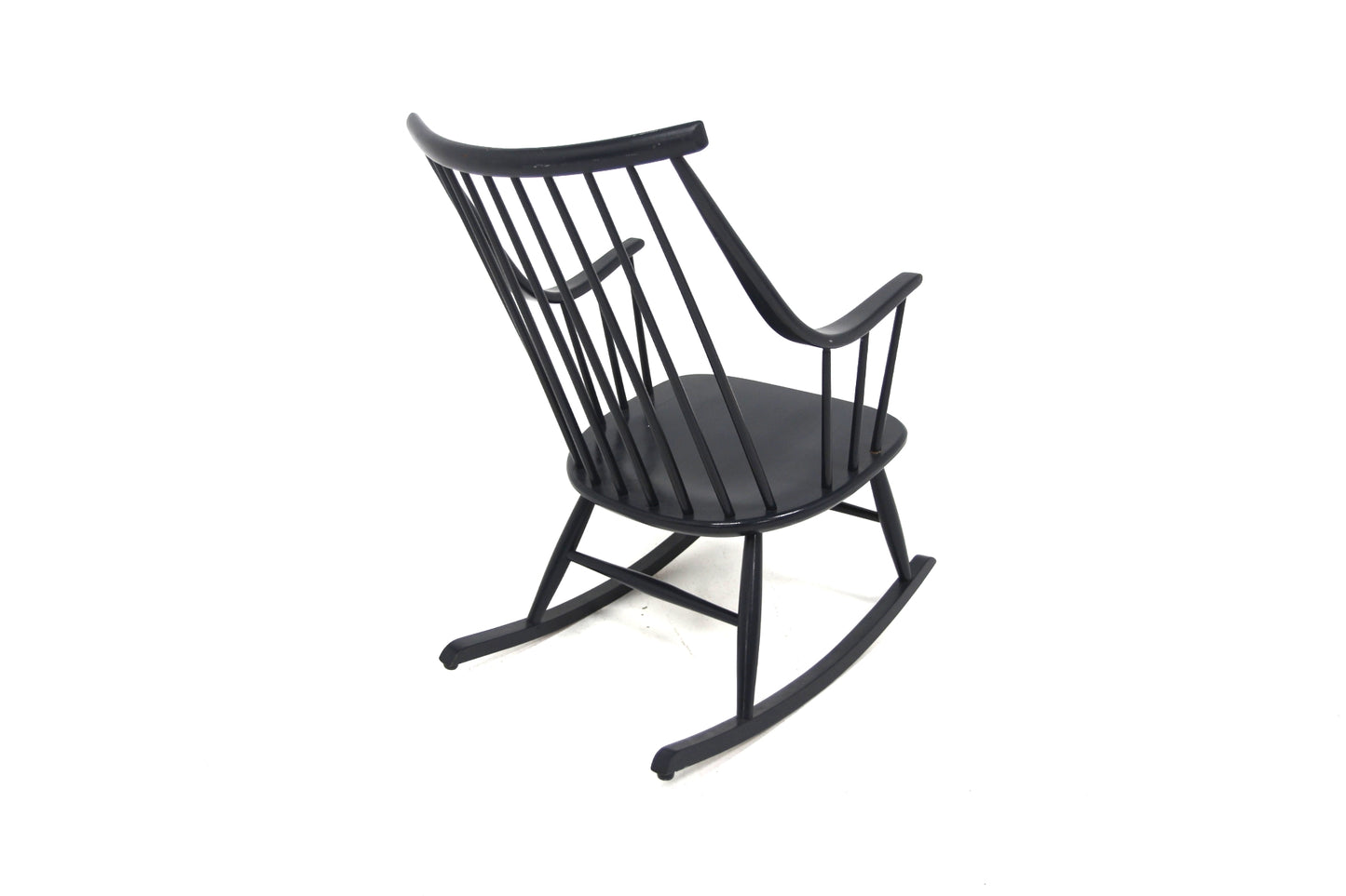 Sedia a dondolo "Grandessa" Lena Larsson design danese vintage anni 60 [sw27493] misure L.58 H.88 P.80