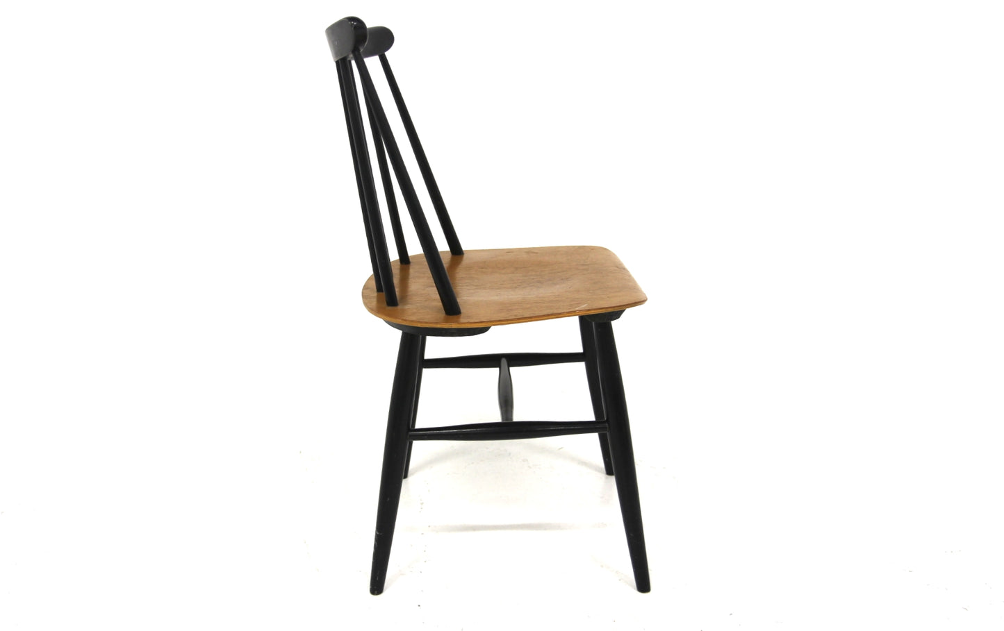 Sedia "Fanett" Ilmarie Tapiovaara design danese vintage anni 60 [sw27497] misure L.45 H.80 P.45