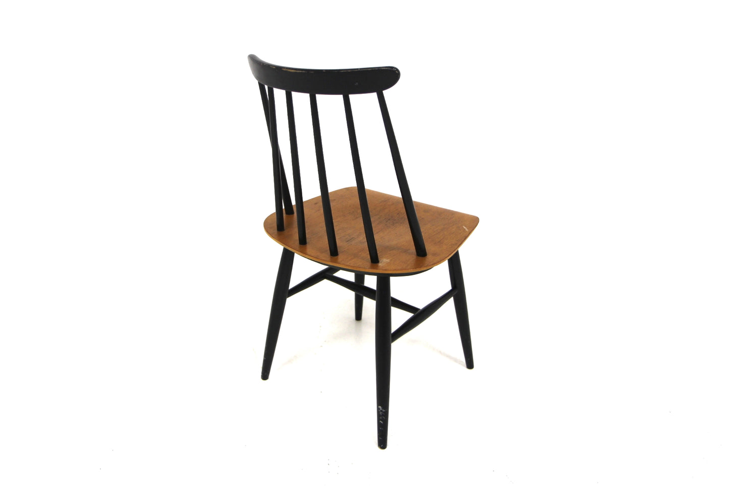 Sedia "Fanett" Ilmarie Tapiovaara design danese vintage anni 60 [sw27497] misure L.45 H.80 P.45