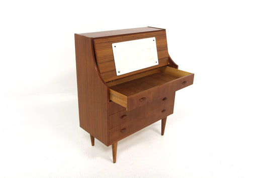 Scrittoio design svedese vintage anni 50 [sw27508] misure L.85 H.105 P.42