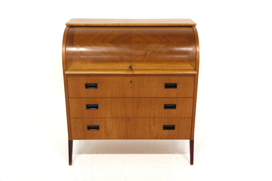 Scrittoio design svedese vintage anni 50 [sw27514] misure L.88 H.96 P.46