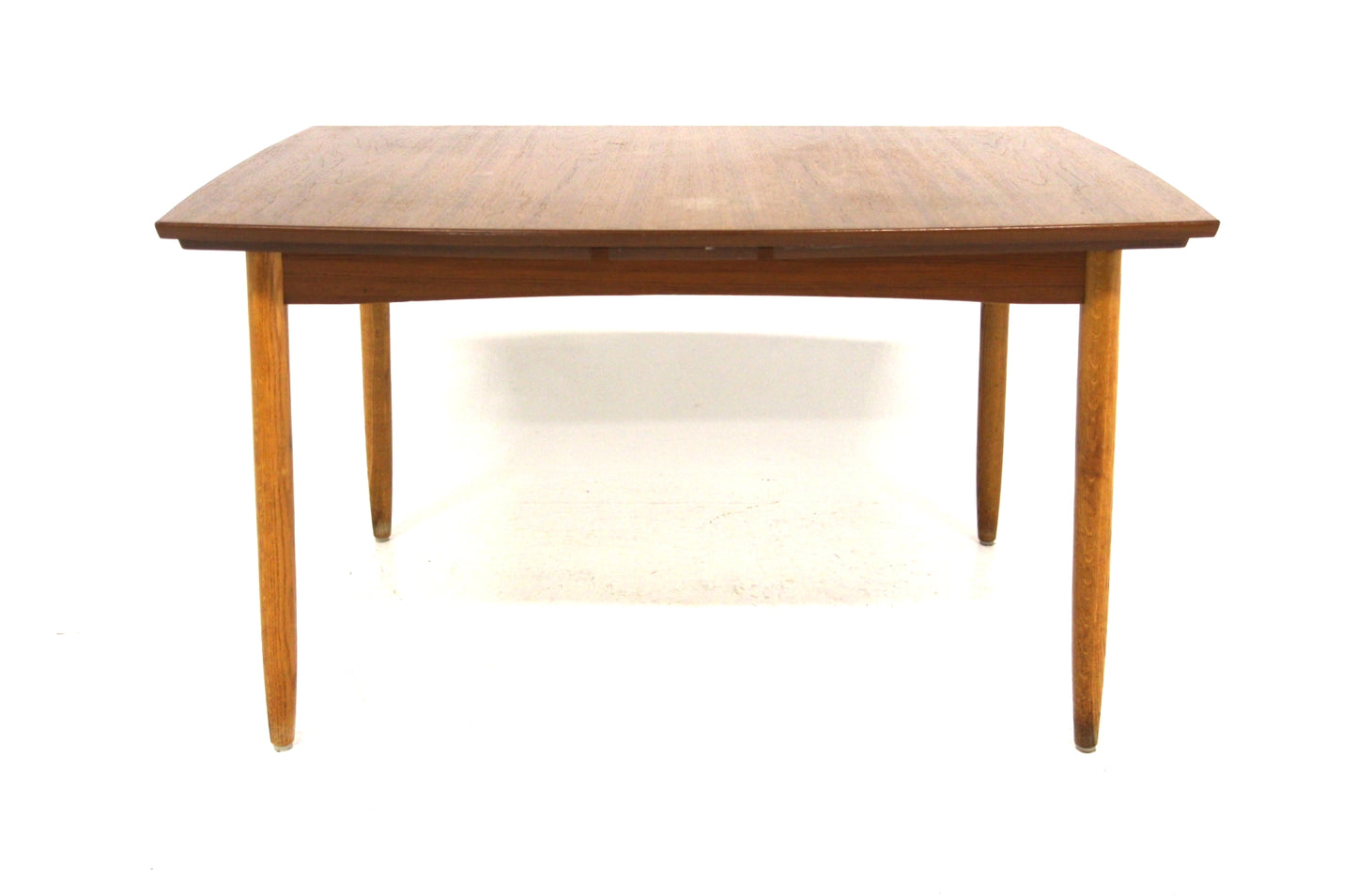 Tavolo rettangolare design danese vintage anni 60 [sw27526] misure L.126 +49 +49 P.72 H.86