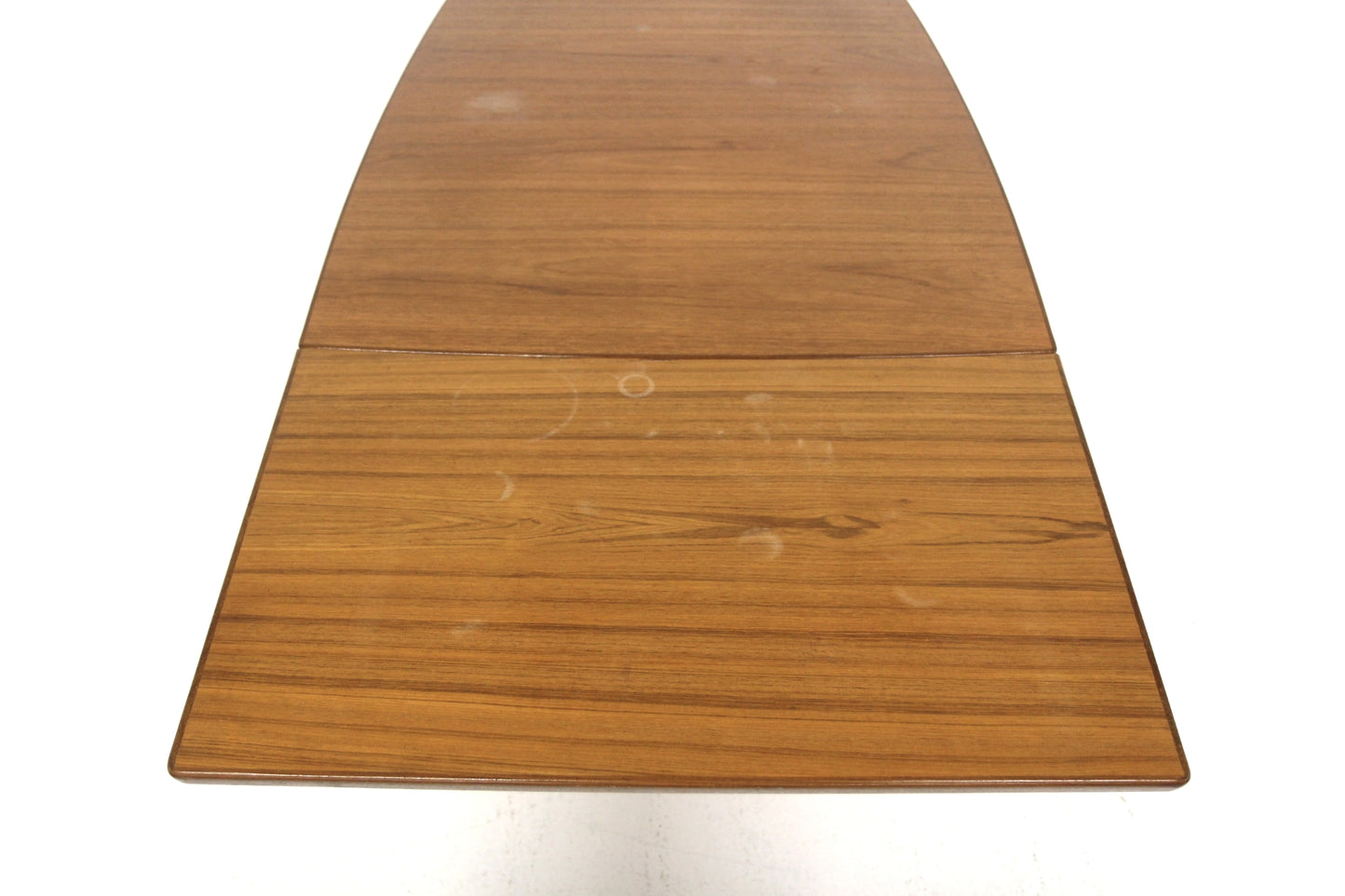 Tavolo rettangolare design danese vintage anni 60 [sw27526] misure L.126 +49 +49 P.72 H.86