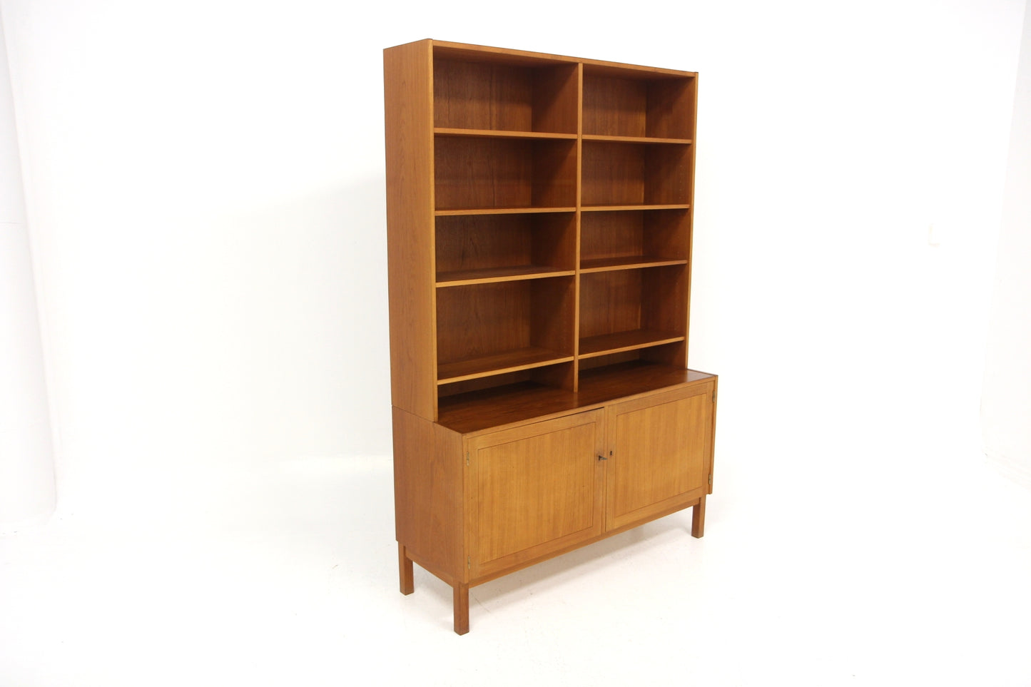 Libreria "Domi Monte" Nils Jonsson design danese vintage anni 60 [sw27530] misure L127 H.190 P.43