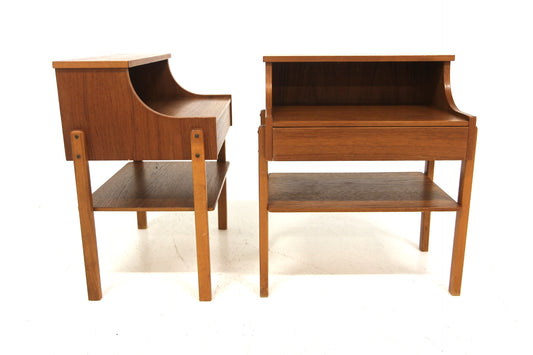 Comodini design svedese vintage anni 60 [sw27532] misure L.46 H.54 P.32