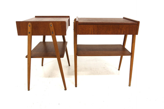 Comodini design svedese vintage anni 60 [sw27537] misure L.46 H.52 P.32
