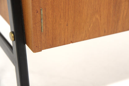 Libreria design danese vintage anni 50 [sw27540] misure L.80 H.157 P.38