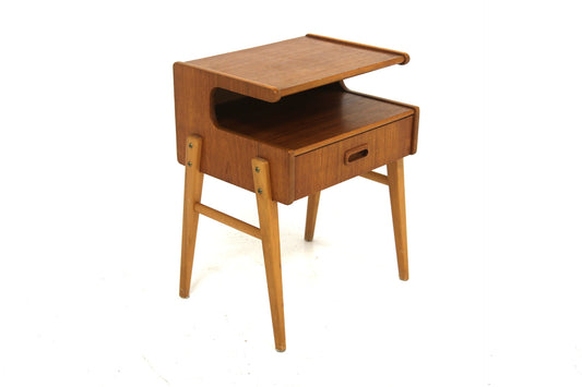 Comodino design svedese vintage anni 50 [sw27548] misure L.42 H.53 P.33
