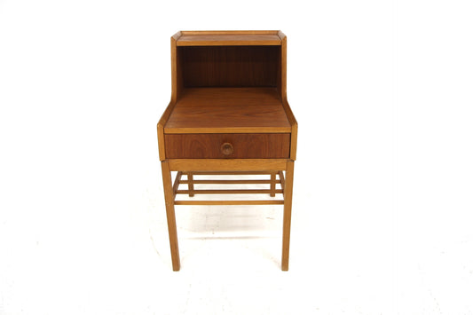 Comodino Ferdinand Lundquist design svedese vintage anni 60 [sw27562] misure L.36 H.63 P.50