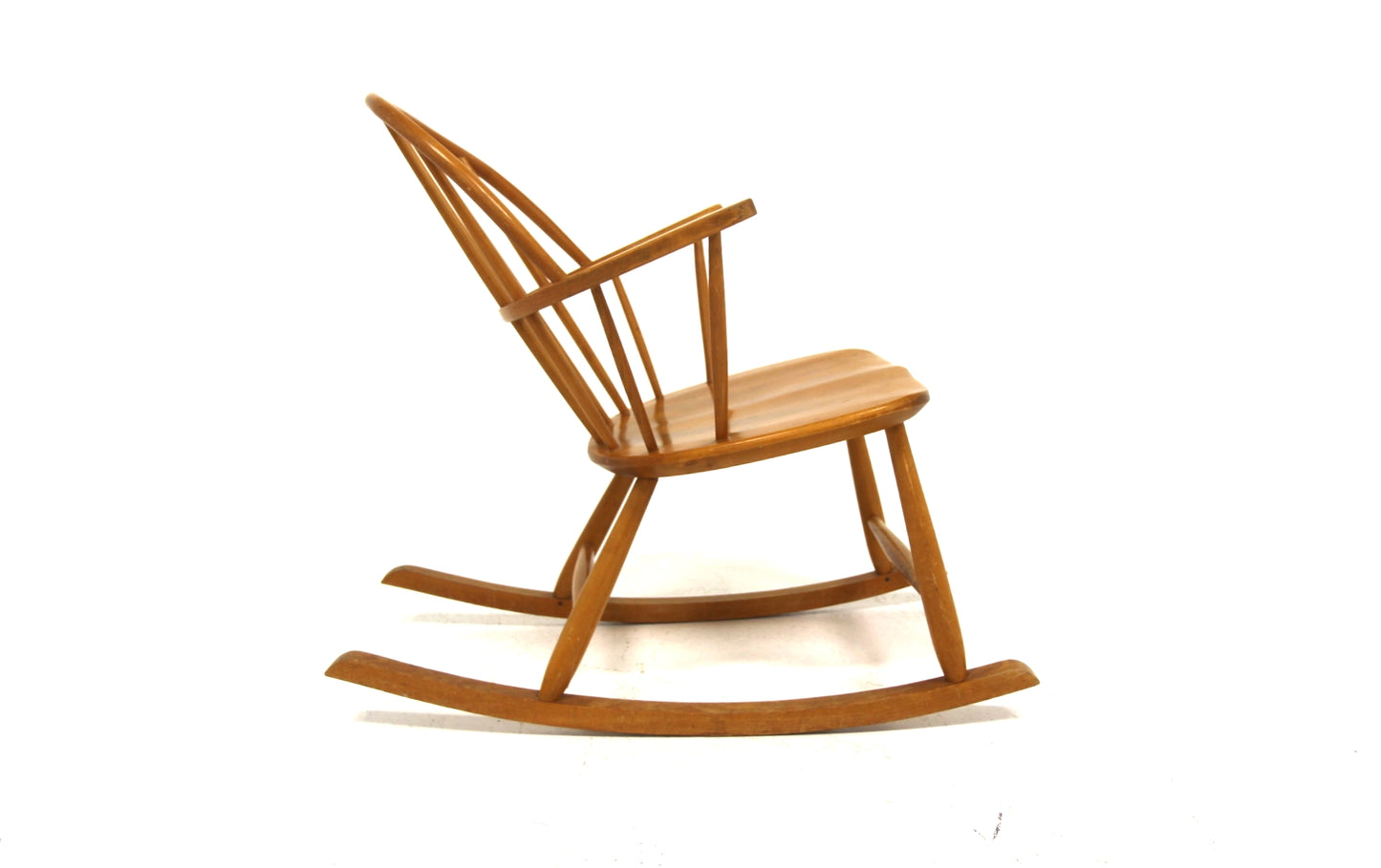 Sedia a dondolo design danese vintage anni 60 [sw27574] misure L.61 H.77 P.88