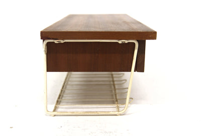 Mensola design svedese vintage anni 60 [sw27579] misure L.61 H.18 P.22
