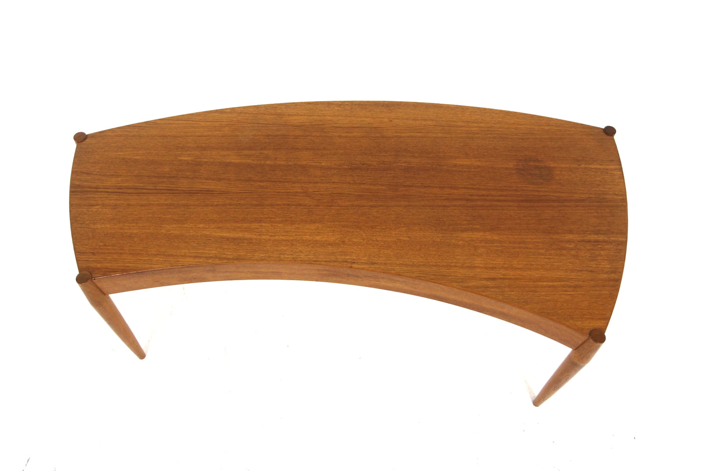 Tavolino Johannes Andersen design svedese vintage anni 60 [sw27589] misure L.163 H.52 P.74