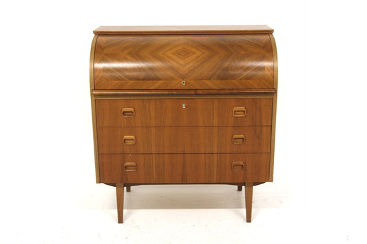 Scrittoio design svedese vintage anni 50 [sw27598] misure L.90 H.97 P.47