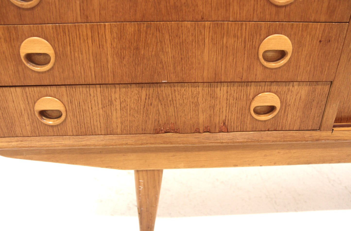 Sideboard "Borgia" design svedese vintage anni 60 [sw27603] misure L.160 H.80 P.42