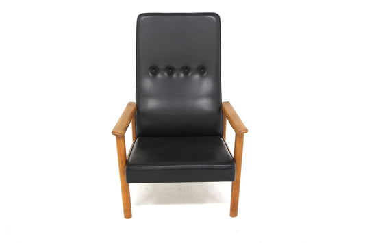 Poltrona design danese vintage anni 60 [sw27634] misure L.66 H.104 P.80