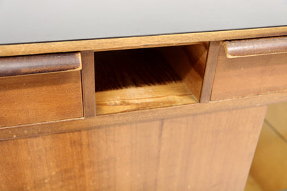 Credenza-vetrina design svedese vintage anni 60 [sw27723] misure L.99 H.100 P.41
