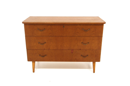 Cassettiera design svedese vintage anni 50 [sw27744] misure L.97 H.70 P.42