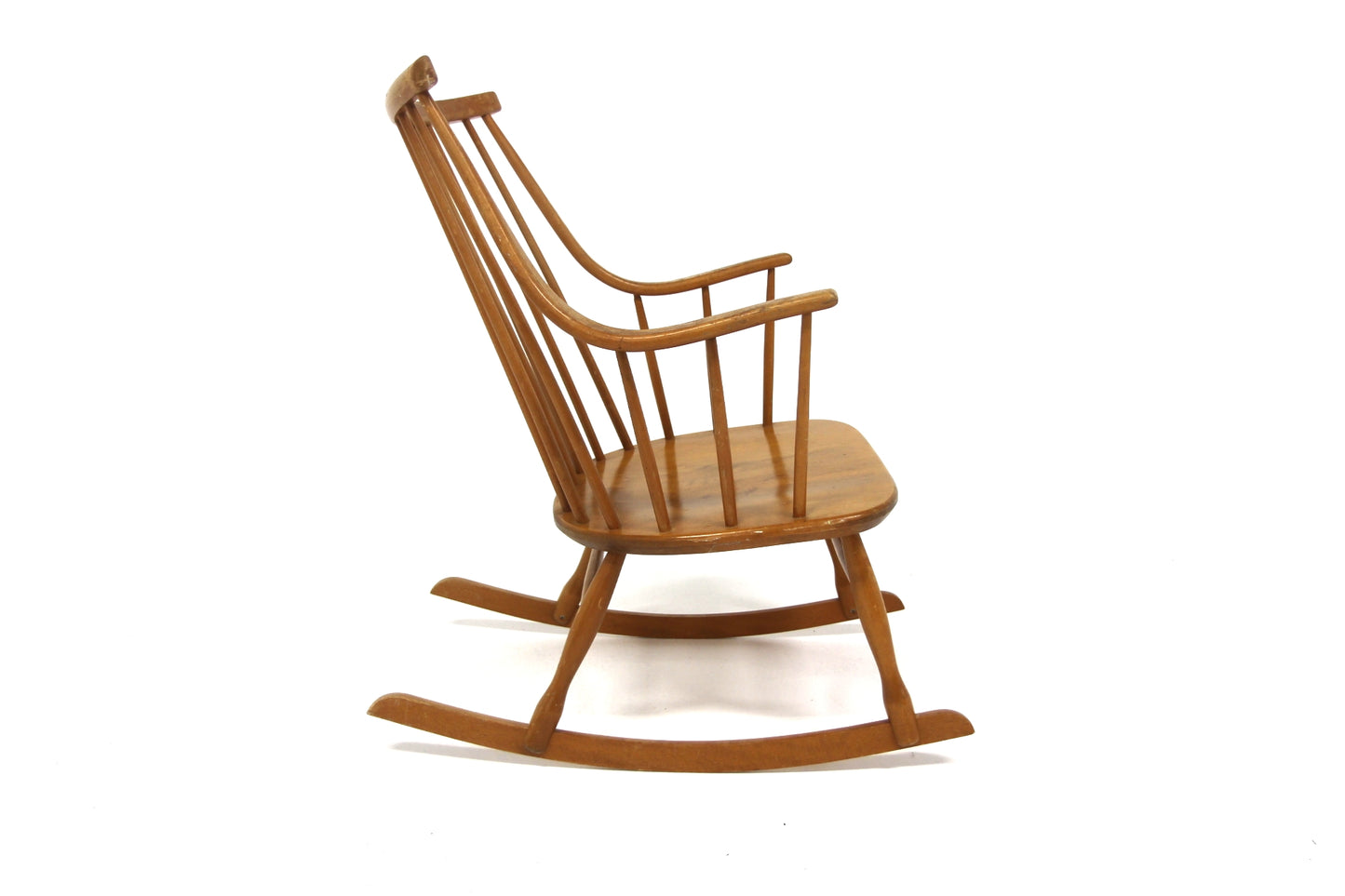 Sedia a dondolo "Grandessa" Lena Larsson design danese vintage anni 60 [sw27753] misure L.59 H.90 P.84