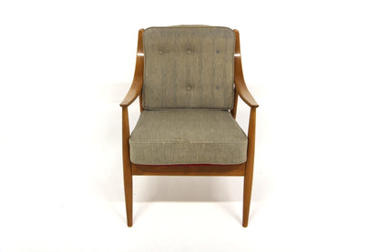 Poltrona"Model FD144" Peter Hvidt & Orla Mølgaard design svedese vintage anni 50 [sw27754] misure L.64 H.87 P.73