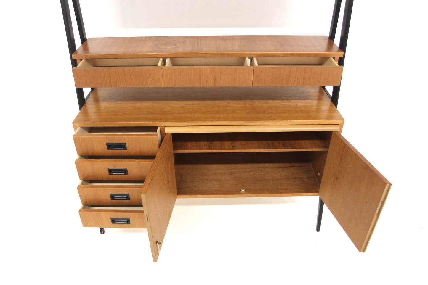Libreria design svedese vintage anni 60 [sw27759] misure L.115 H.163 P.42
