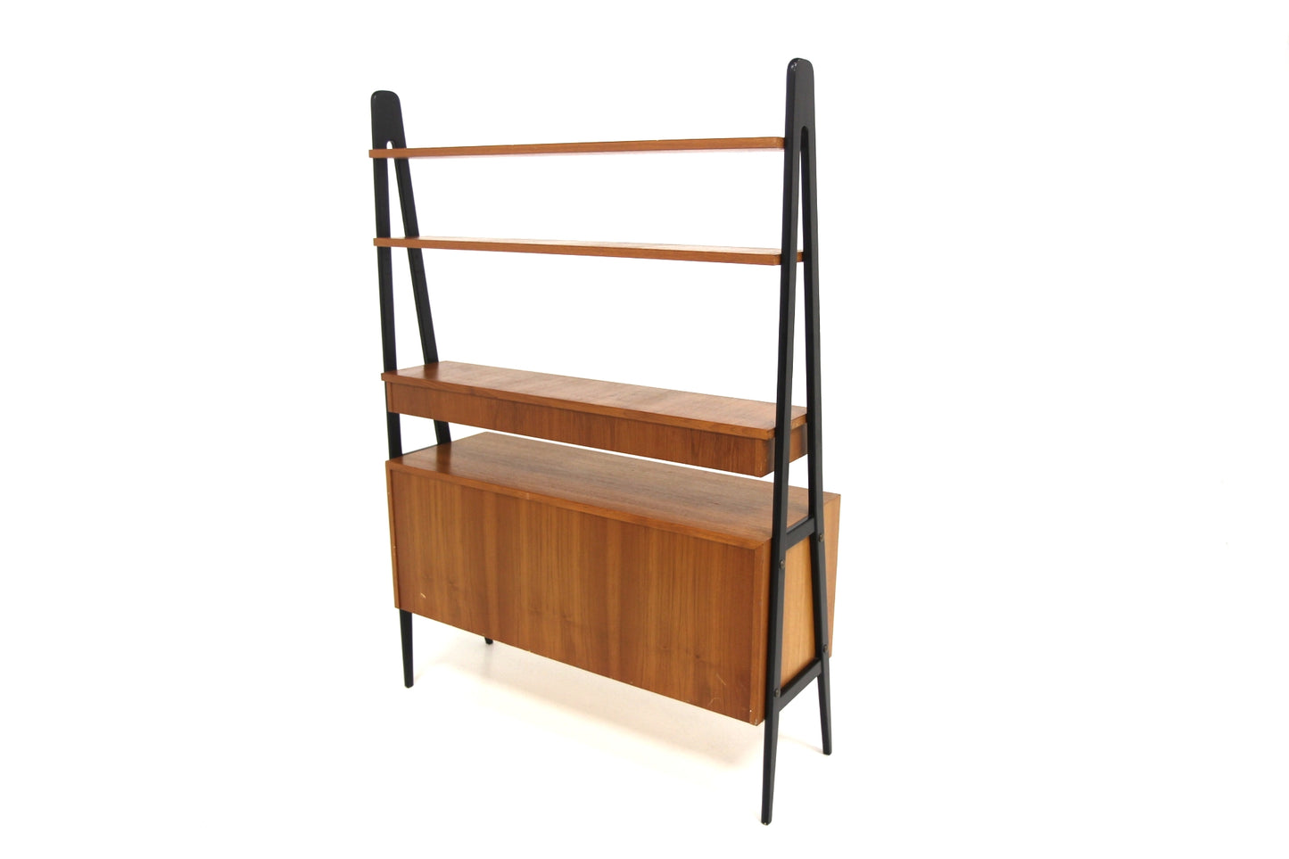 Libreria design svedese vintage anni 60 [sw27759] misure L.115 H.163 P.42