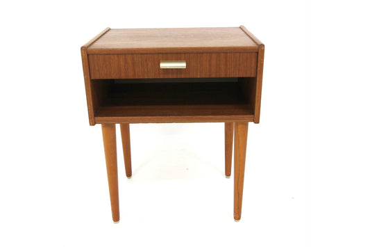 Comodino design svedese vintage anni 60 [sw27761] misure L.43 H.52 P.33