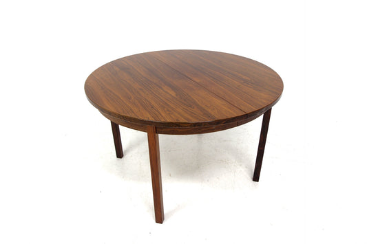 Tavolo rotondo design svedese vintage anni 50 [sw27770] misure L.120+45+45 H.73