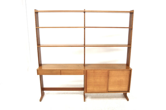 Libreria Double "Parad" Nils Strinning design svedese vintage anni 60 [sw27771] misure L.183 H.180 P.35