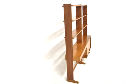 Libreria Double "Parad" Nils Strinning design svedese vintage anni 60 [sw27771] misure L.183 H.180 P.35