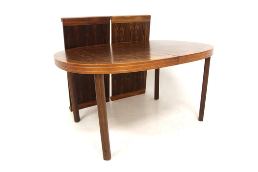 Tavolo ovale design svedese vintage anni 50 [sw27774] misure L.140+49+49 H.72,5 P.100