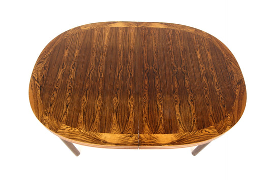 Tavolo ovale design svedese vintage anni 50 [sw27774] misure L.140+49+49 H.72,5 P.100